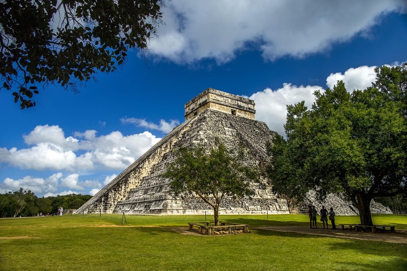 Mayan Temple Ruins